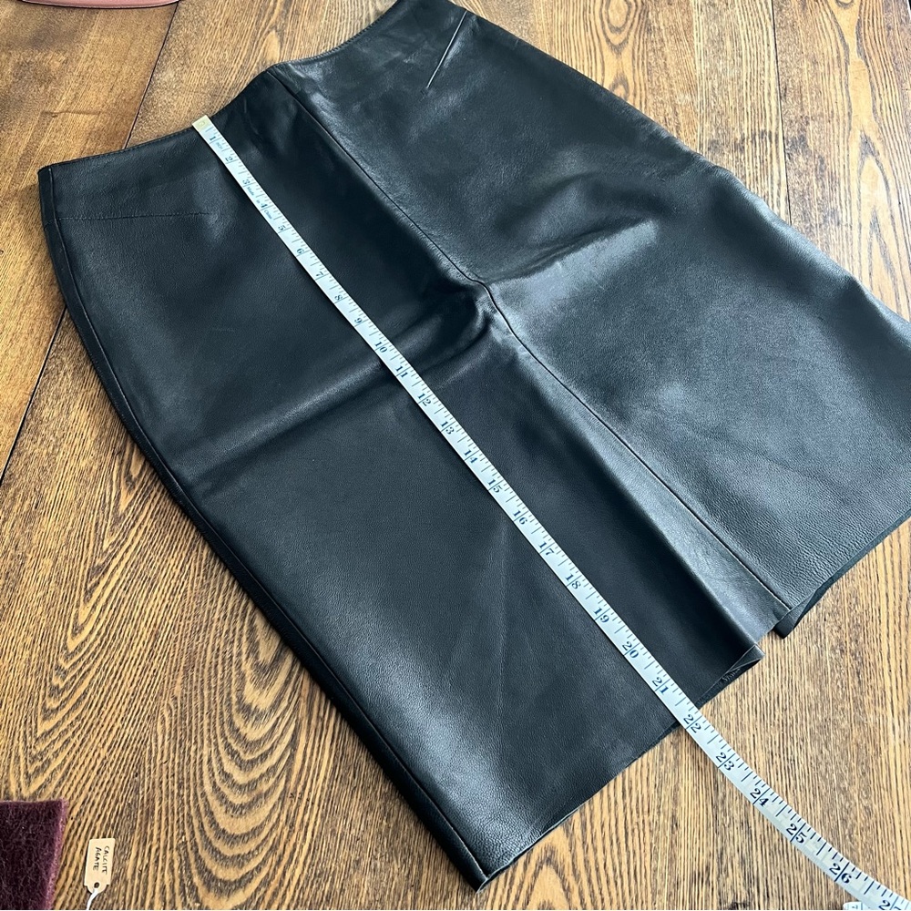 Wilsons Leather Black Pencil Skirt - Picture 8 of 8